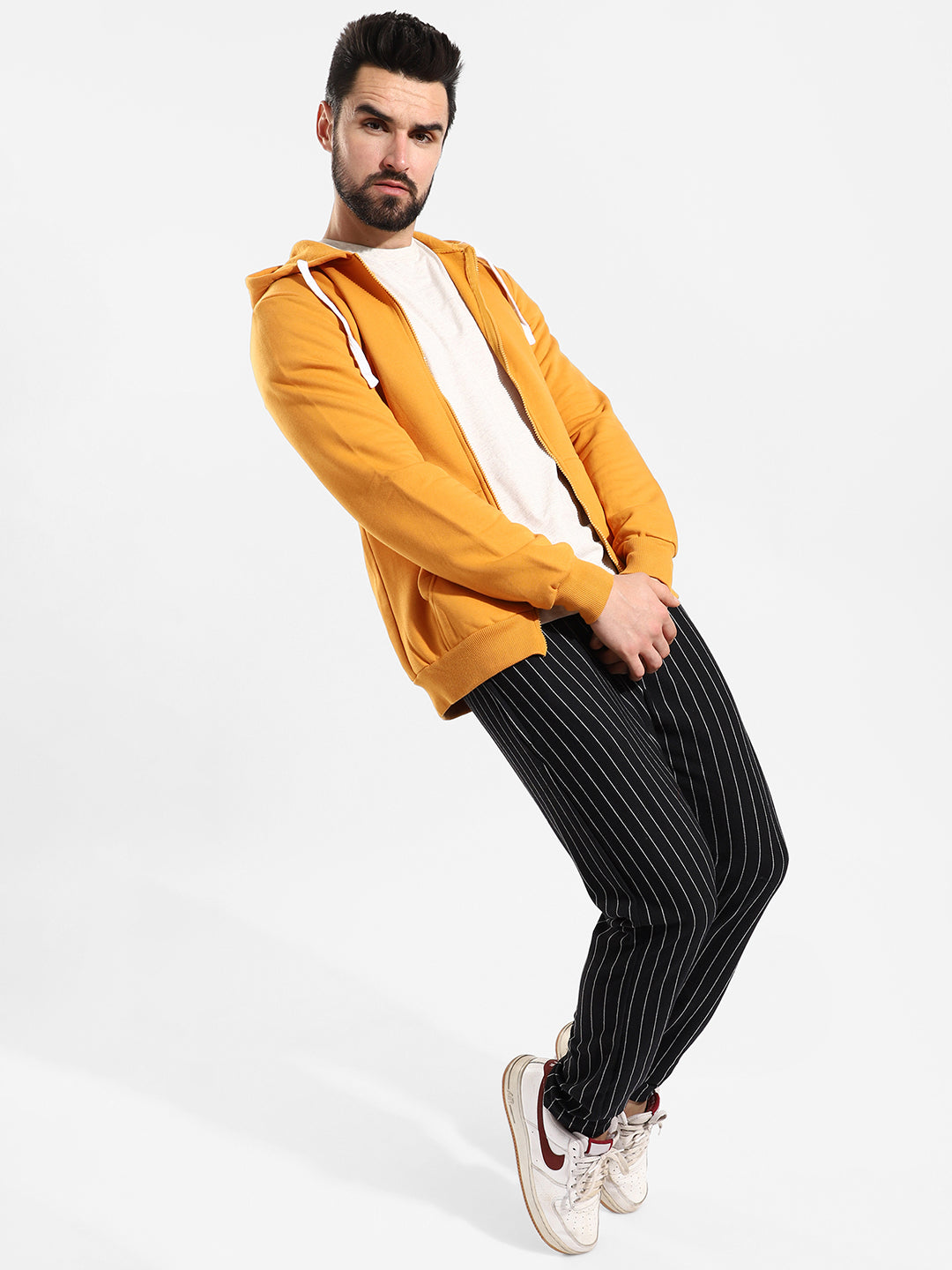 Cotton Solid Regular Fit Tracksuit For Casual Wear