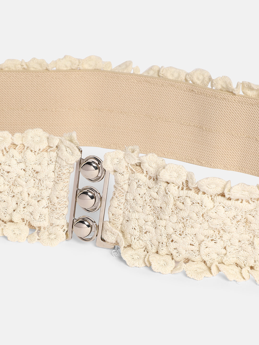 The Flora Belt - White