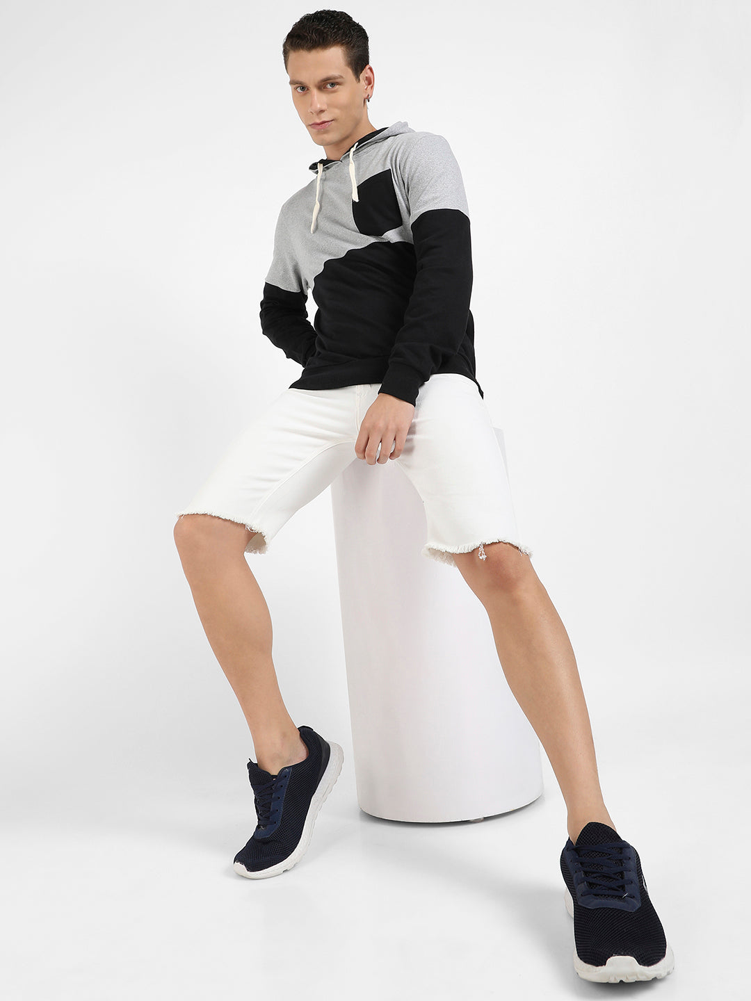 Pullover Hoodie With Patch Pocket