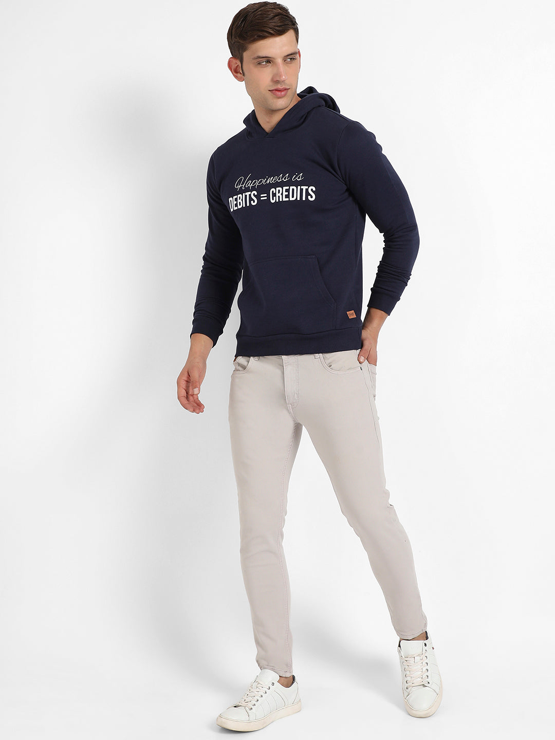 Happiness Is Hoodie With Kangaroo Pocket