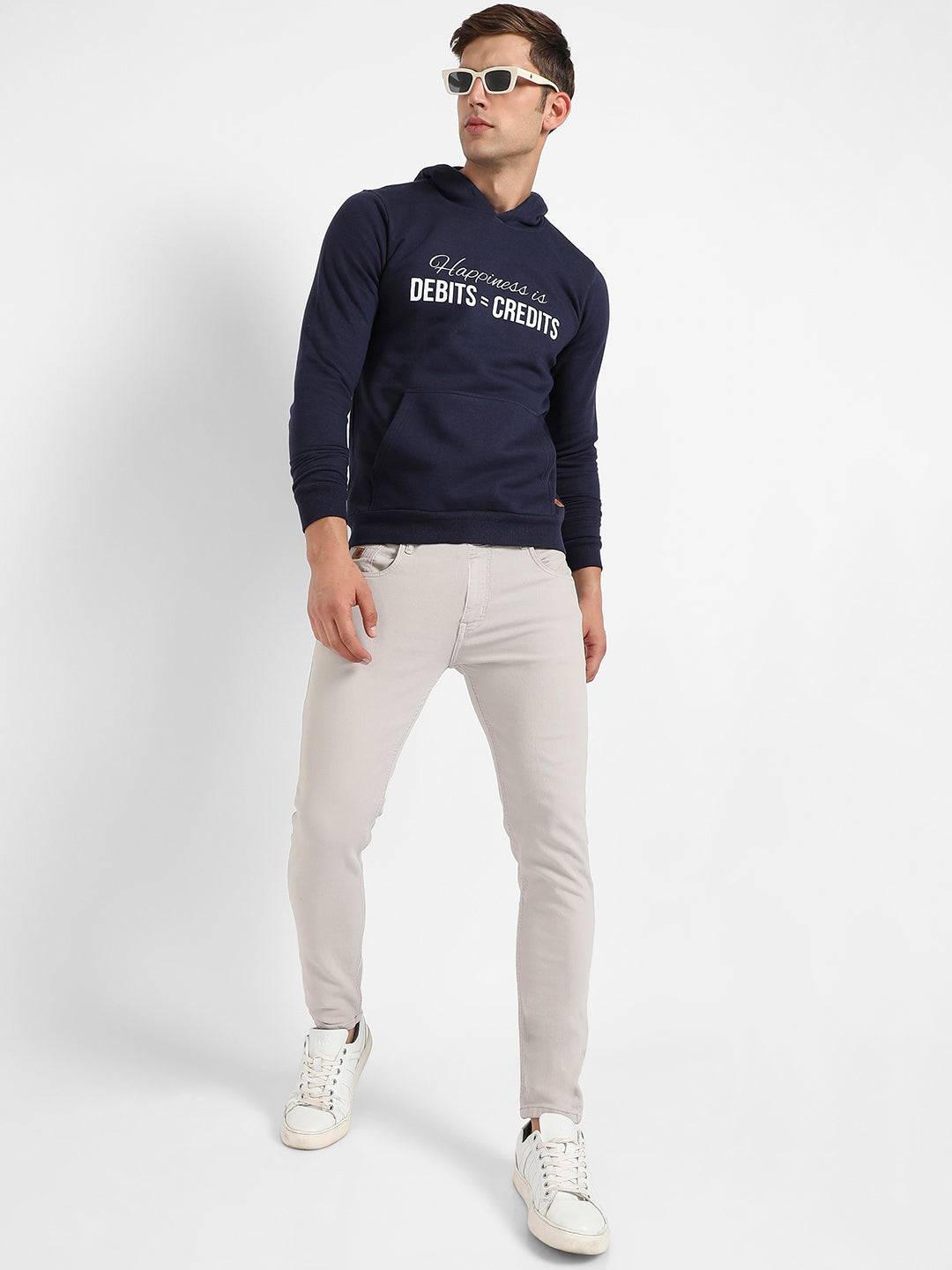 Happiness Is Hoodie With Kangaroo Pocket
