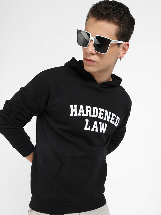 Hardened Law Hoodie With Kangaroo Pocket