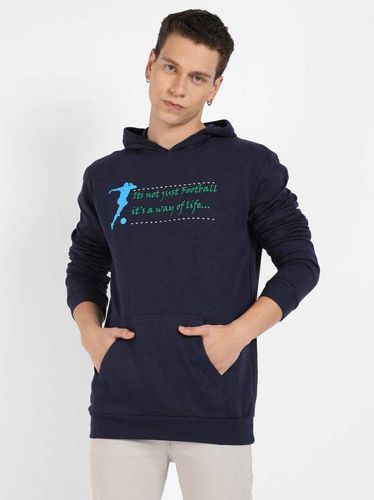 Football Way Of Life Hoodie With Kangaroo Pocket