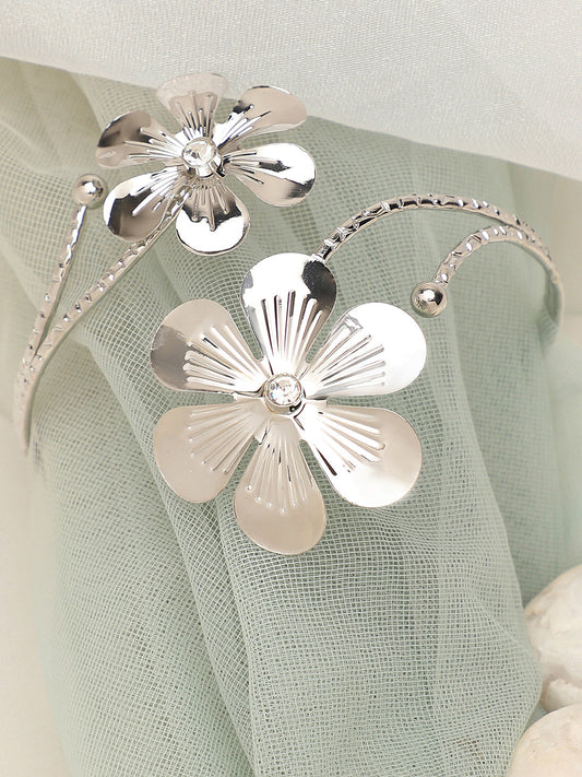 Silver Plated Party Designer Armlet For Women