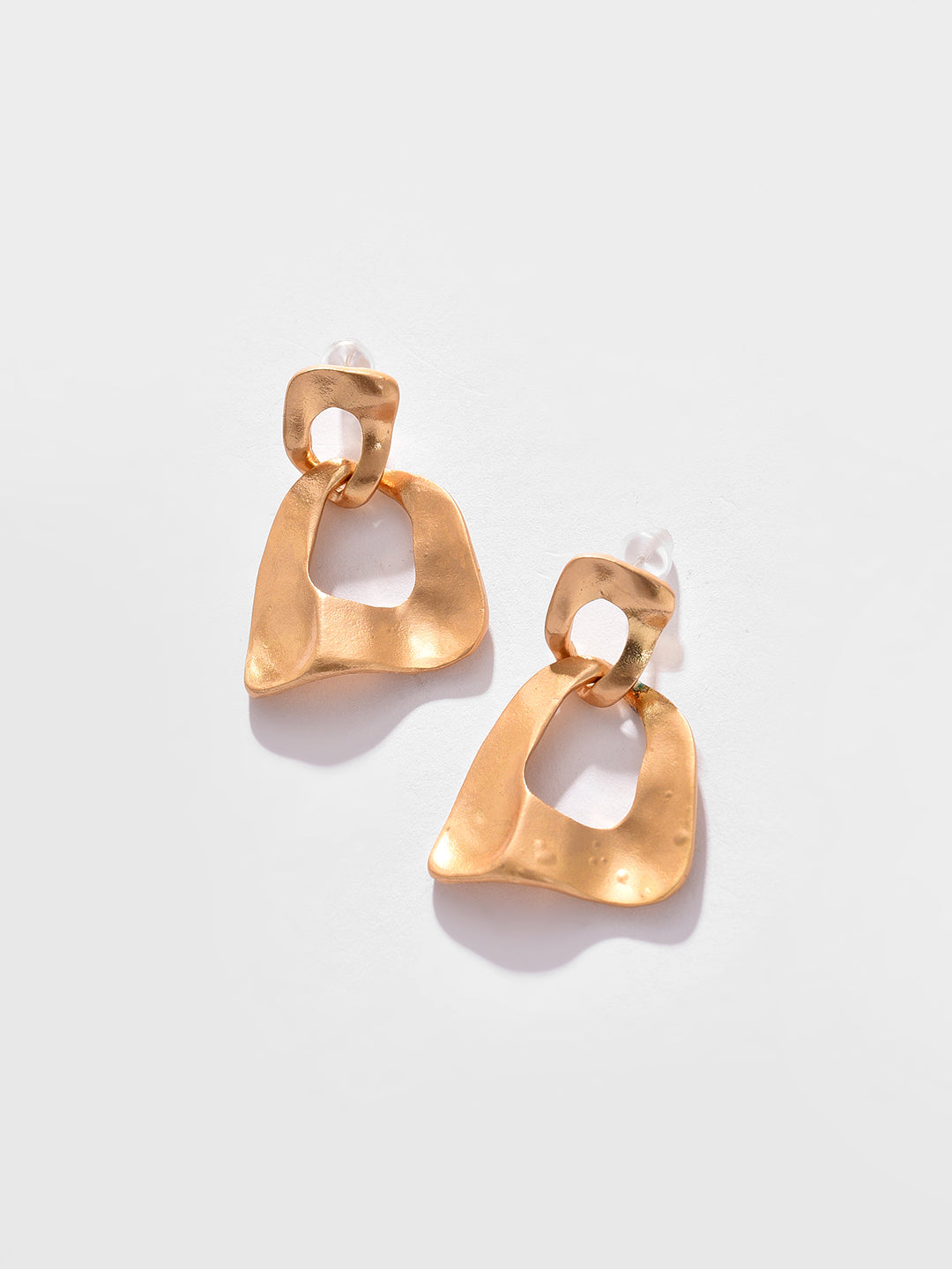 Gold Plated Designer Drop Earring