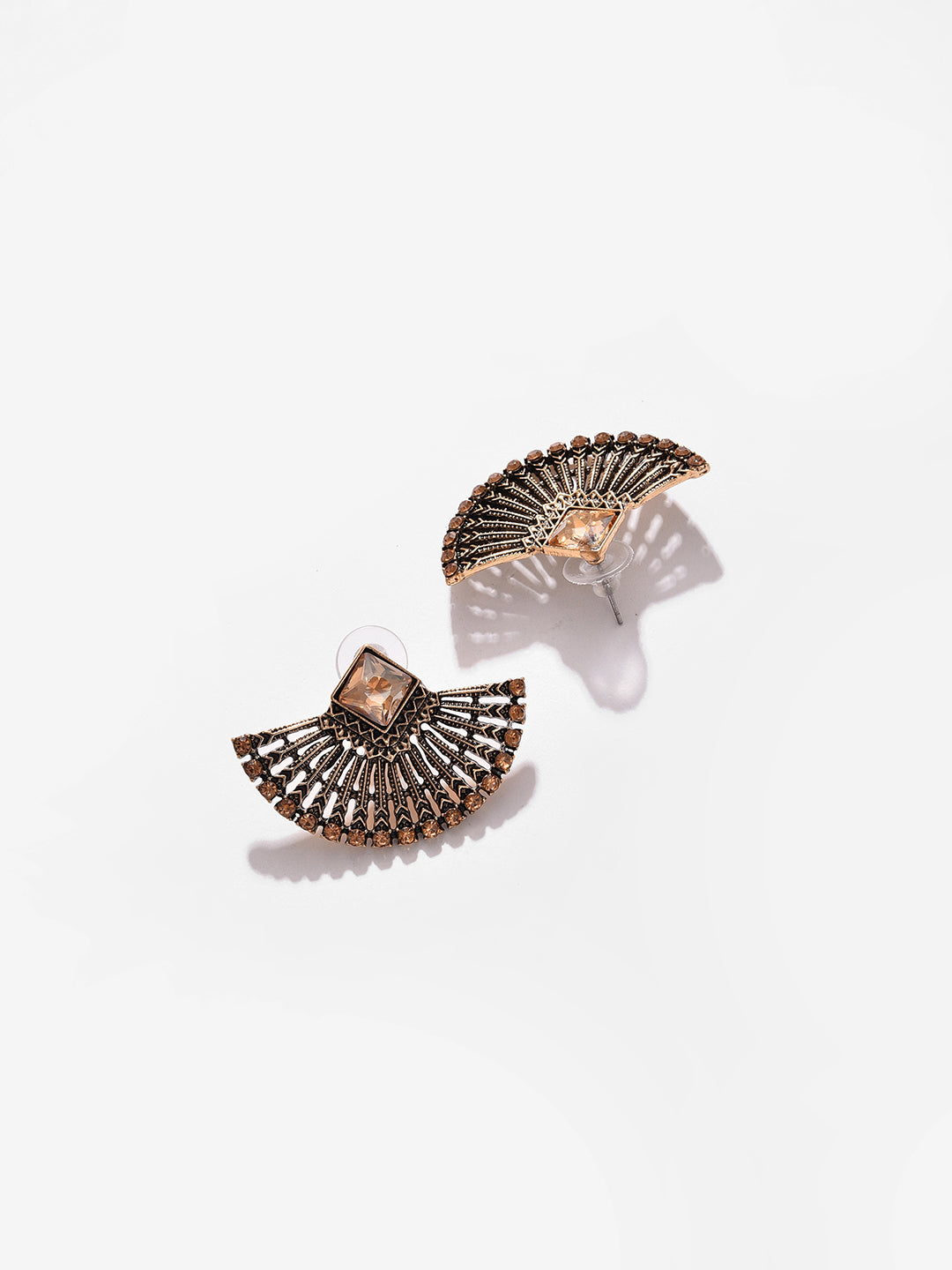 Gold Plated Designer Stud