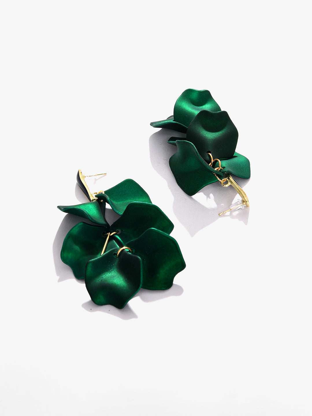 Gold Plated Designer Drop Earring