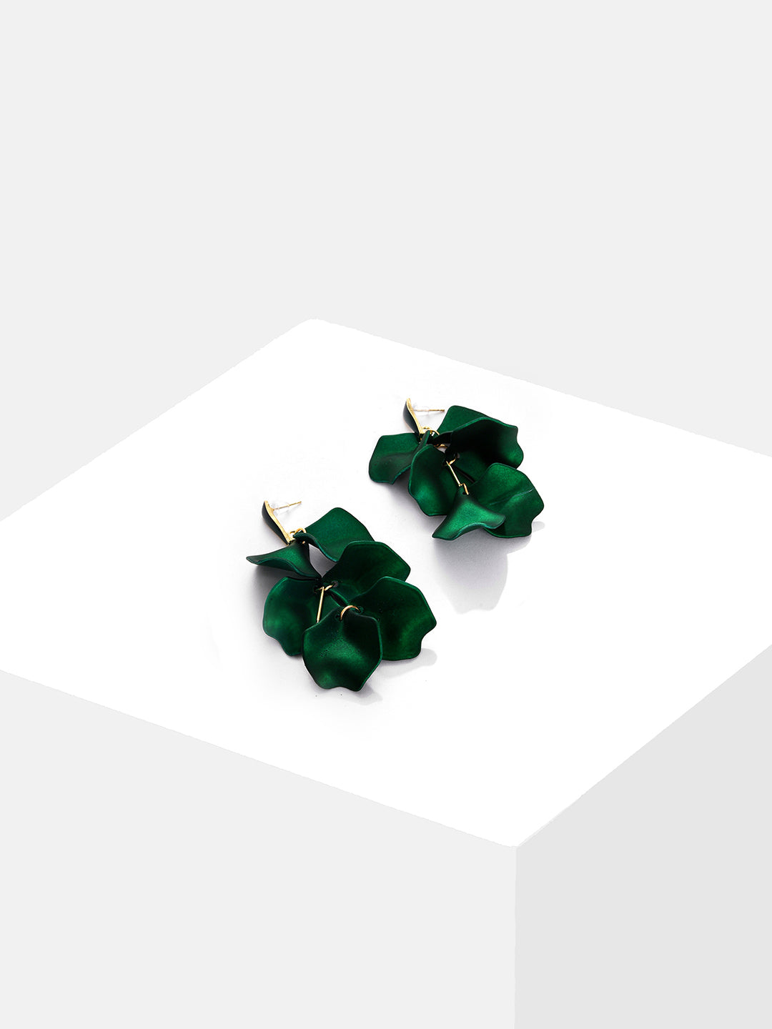 Gold Plated Designer Drop Earring