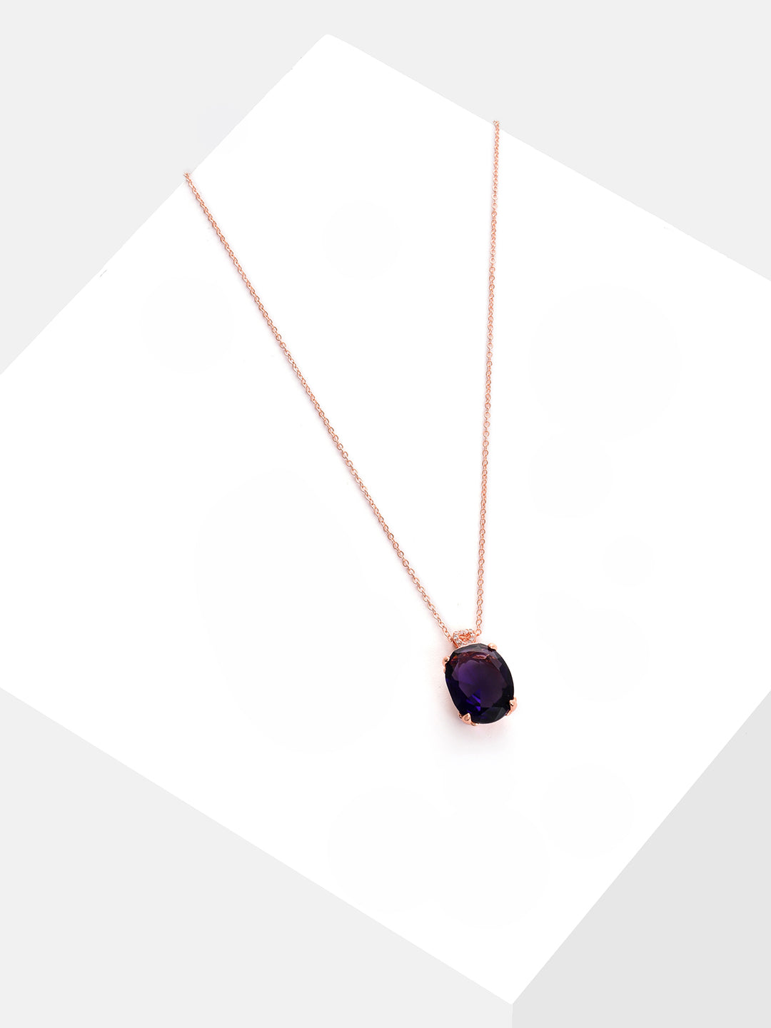 Gold Plated Designer Stone Necklace