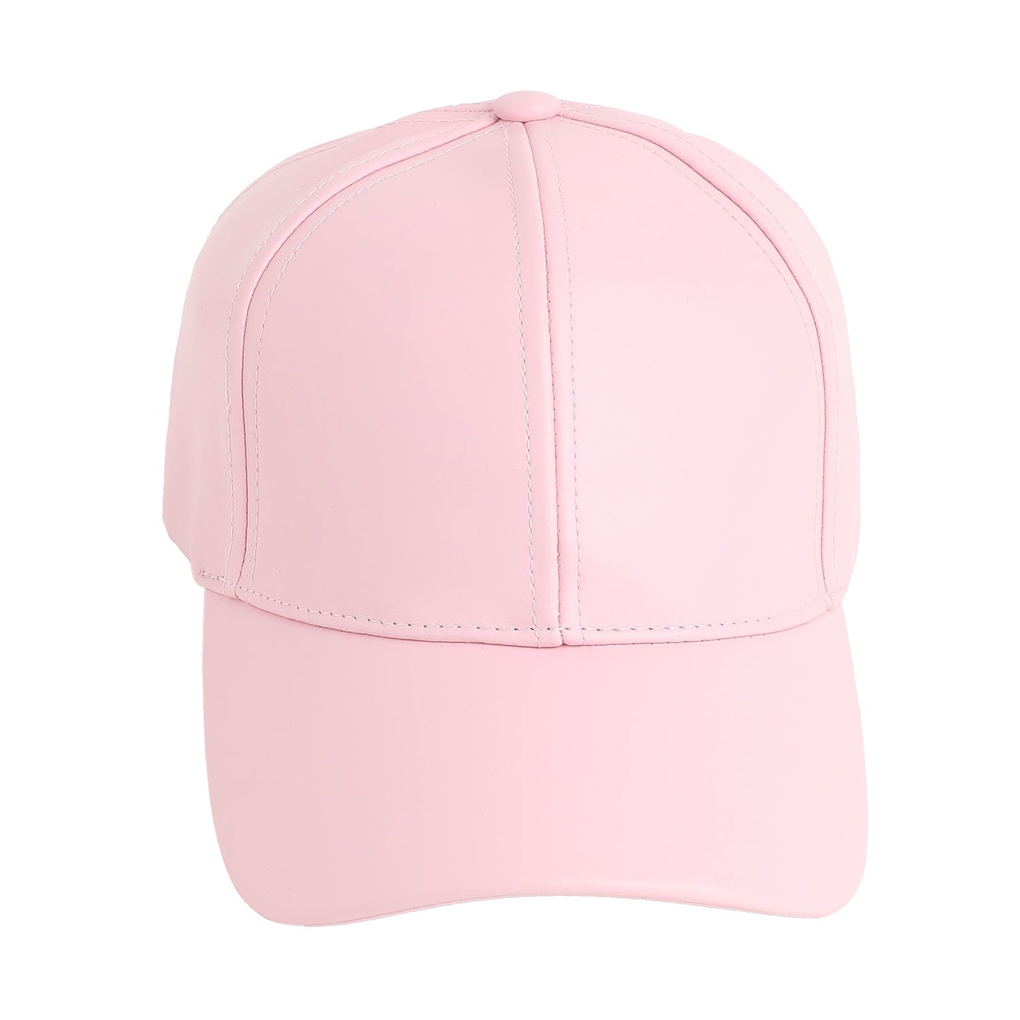 Pink Solid Baseball Cap
