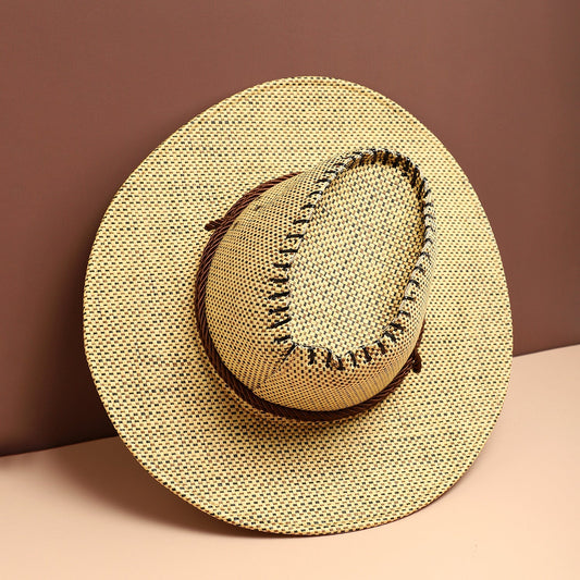 Yellow Textured Cowboy Hat