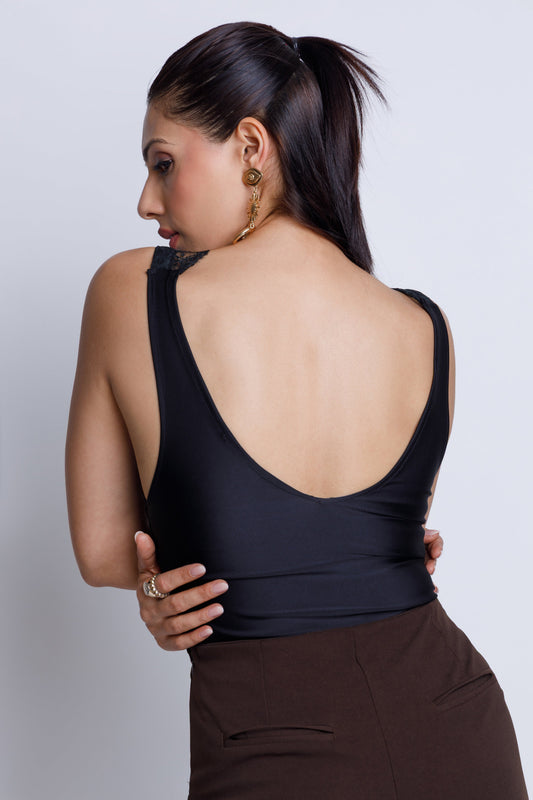 Lace Trim Top