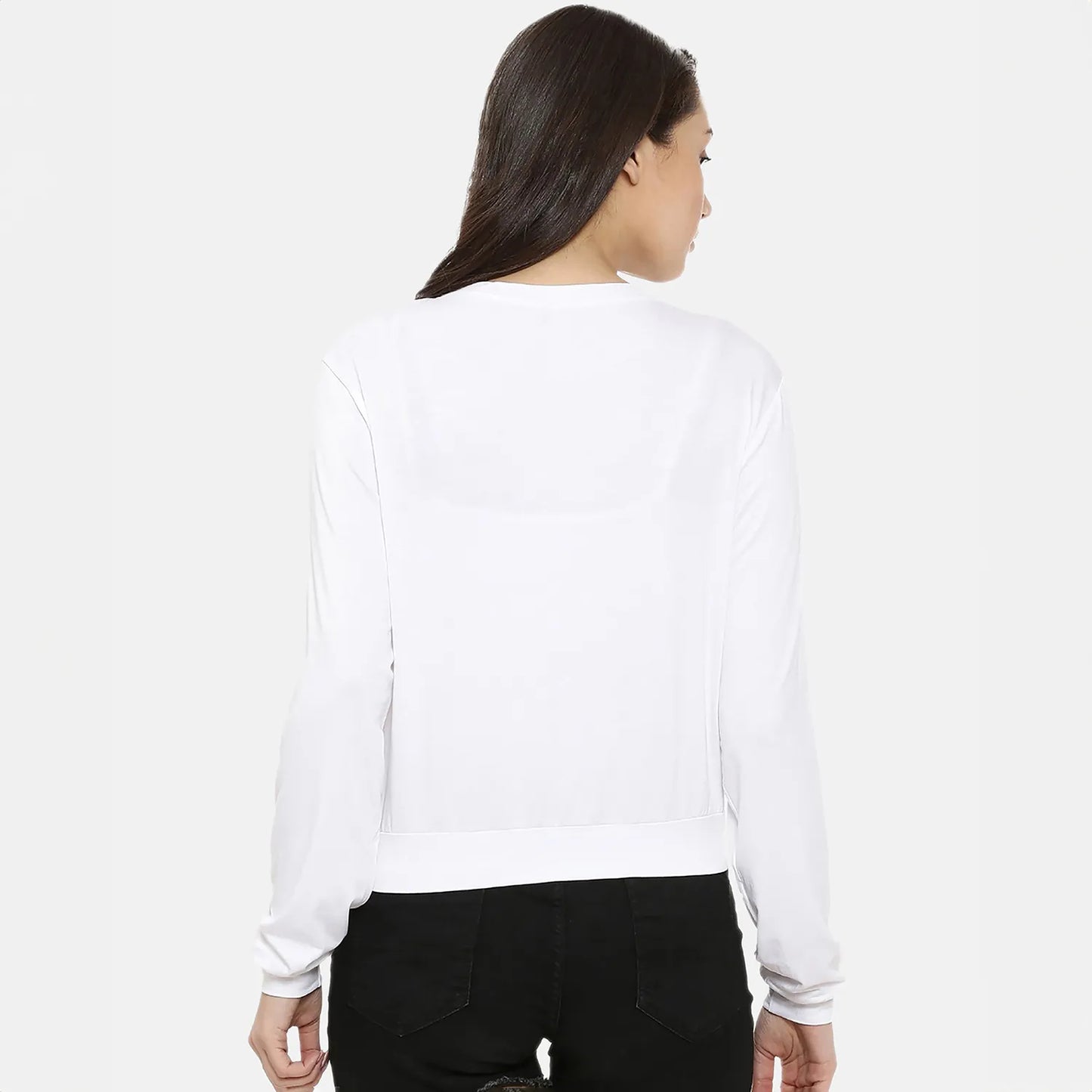 Contrast Horizontal Striped Top
