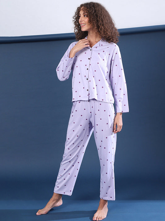 Printed Pyjama Set