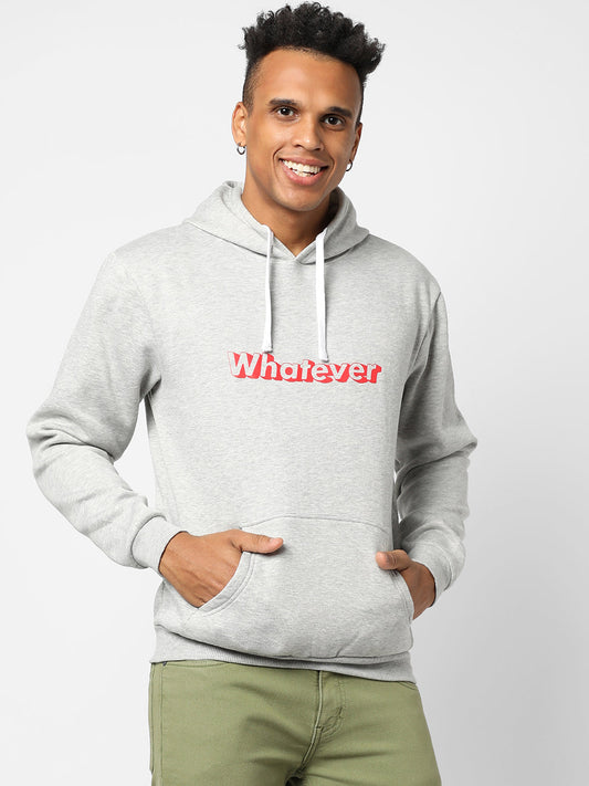 Whatever Hoodie With Kangaroo Pocket