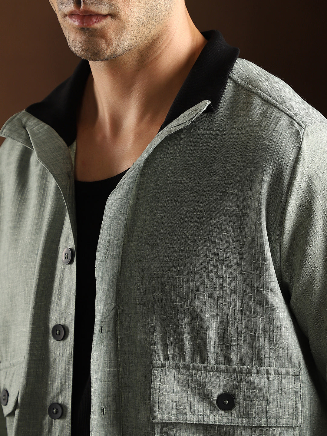 Tactile-Utility Bomber Jacket