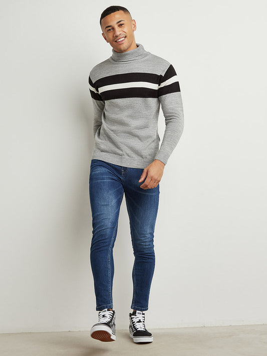 Full Sleeve Turtle Neck Sweater