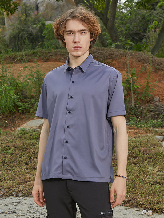 Satin Oversized Shirt