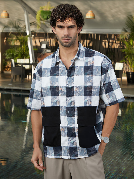 Stained-Buffalo Utility Oversized Shirt