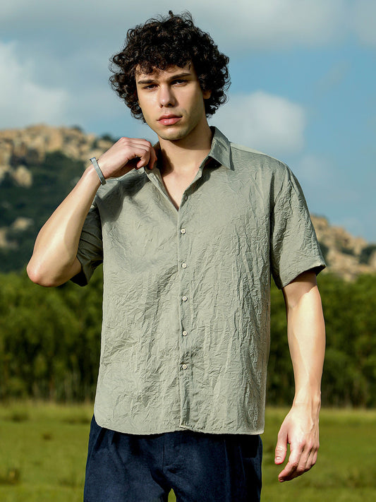 Crumple-Tactile Shirt