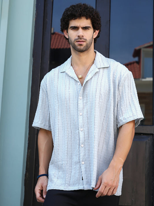 Crumble-Revival Oversized Shirt