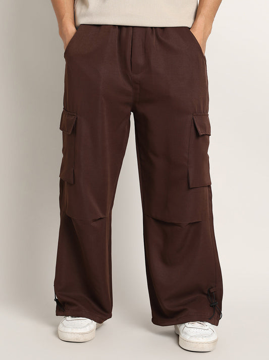Parachute-Relaxed Cargo Trousers