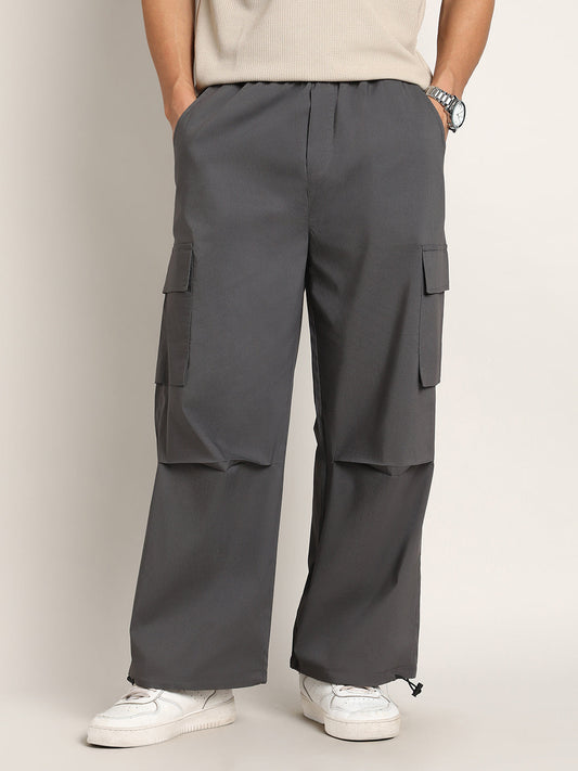 Parachute-Relaxed Cargo Trousers