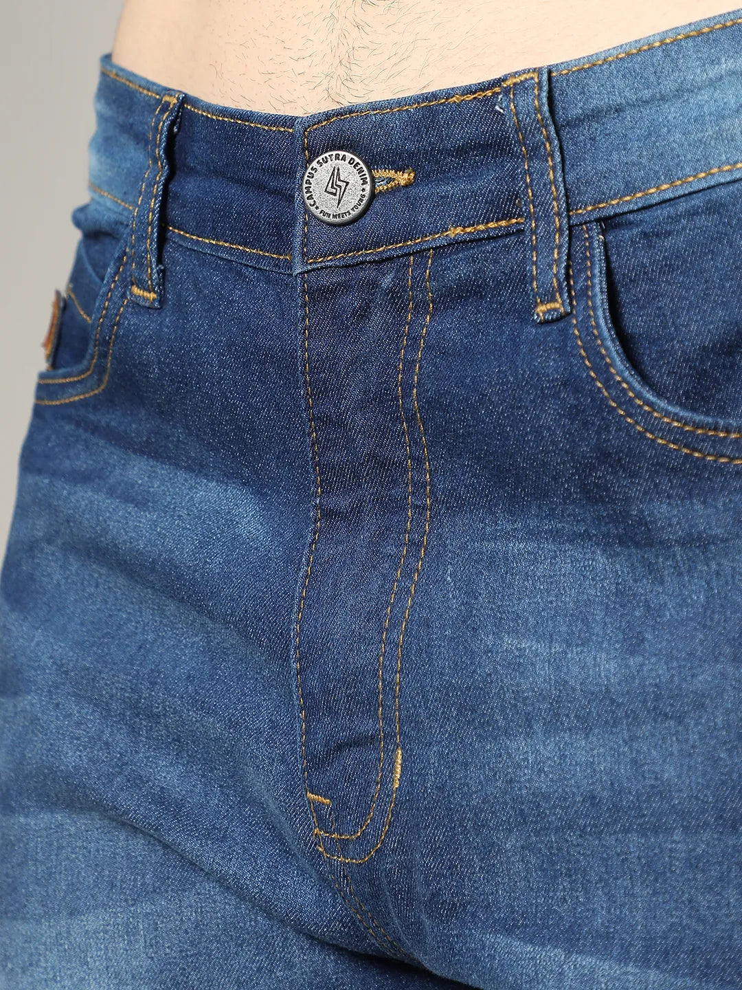 Utility Cargo Denim Jeans