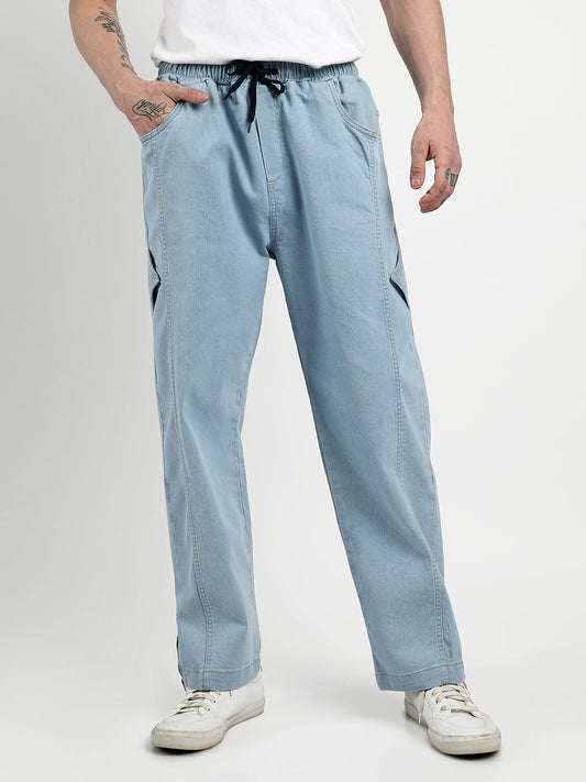 Straight-Fit Denim Jeans