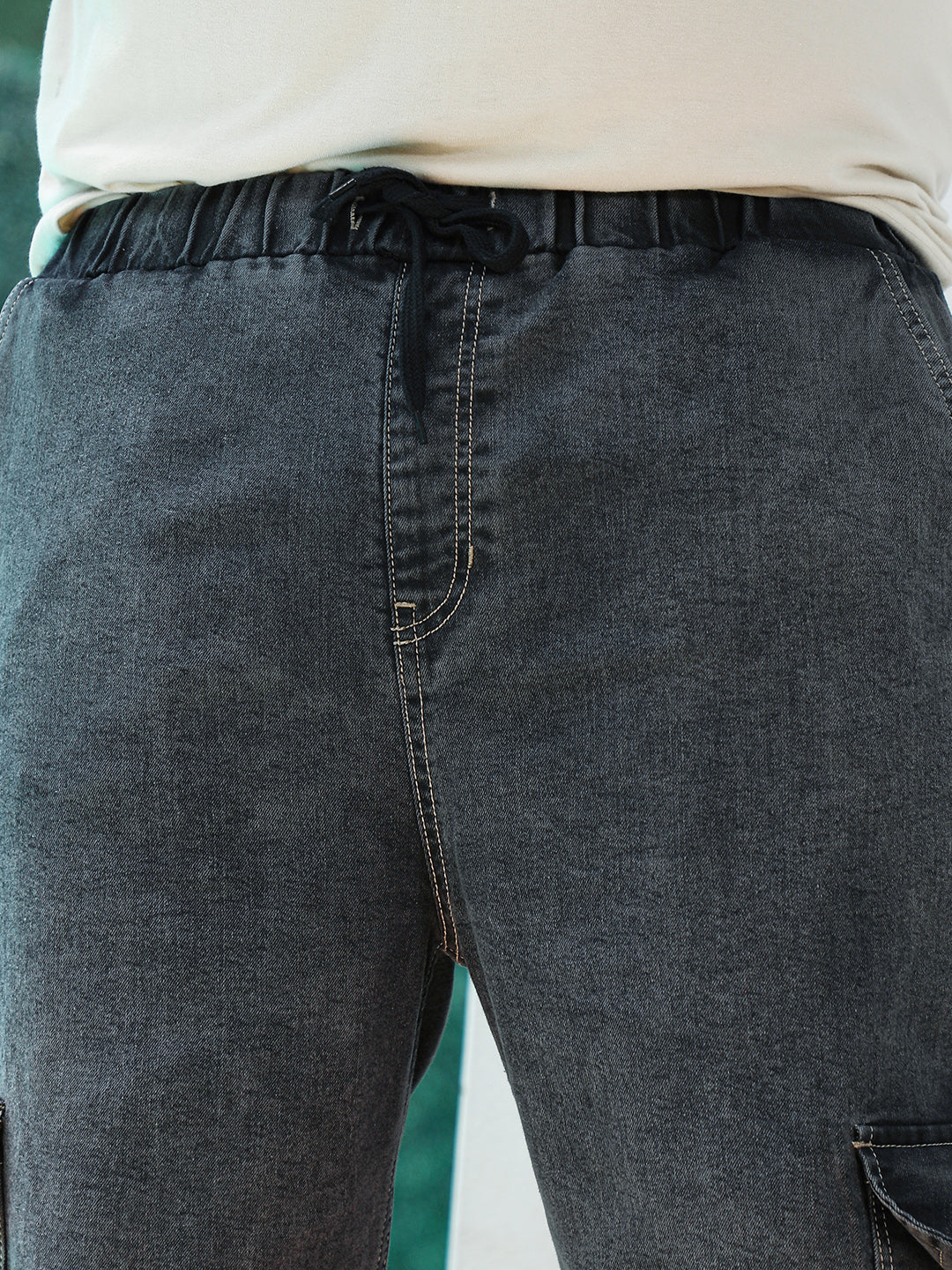 Utility Relaxed Denim Jeans