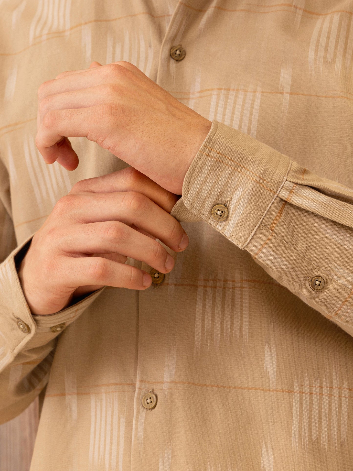 Yarn Dyed Button-Down Regular Fit Shirt