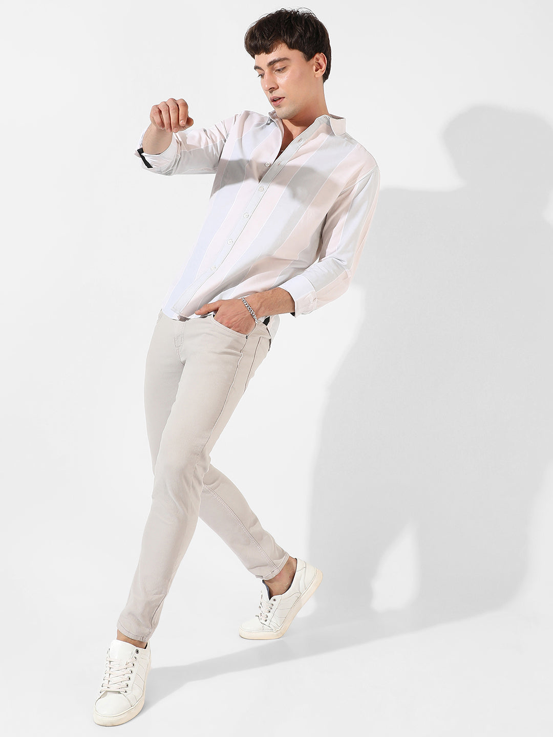 Striped Casual Shirt