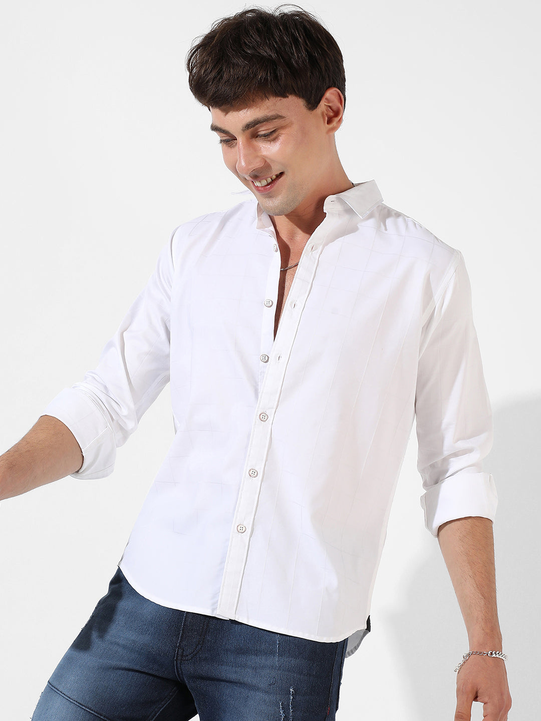 Solid Casual Shirt