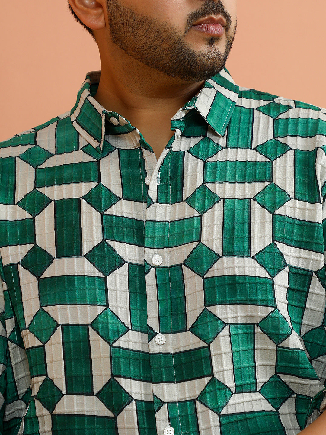 Contrast Block Shirt