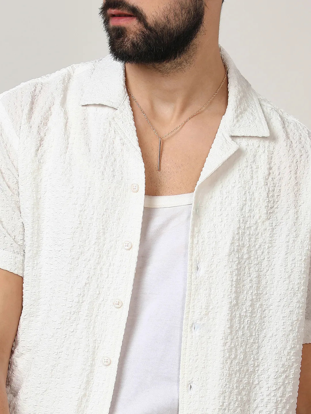Micro Creased Shirt