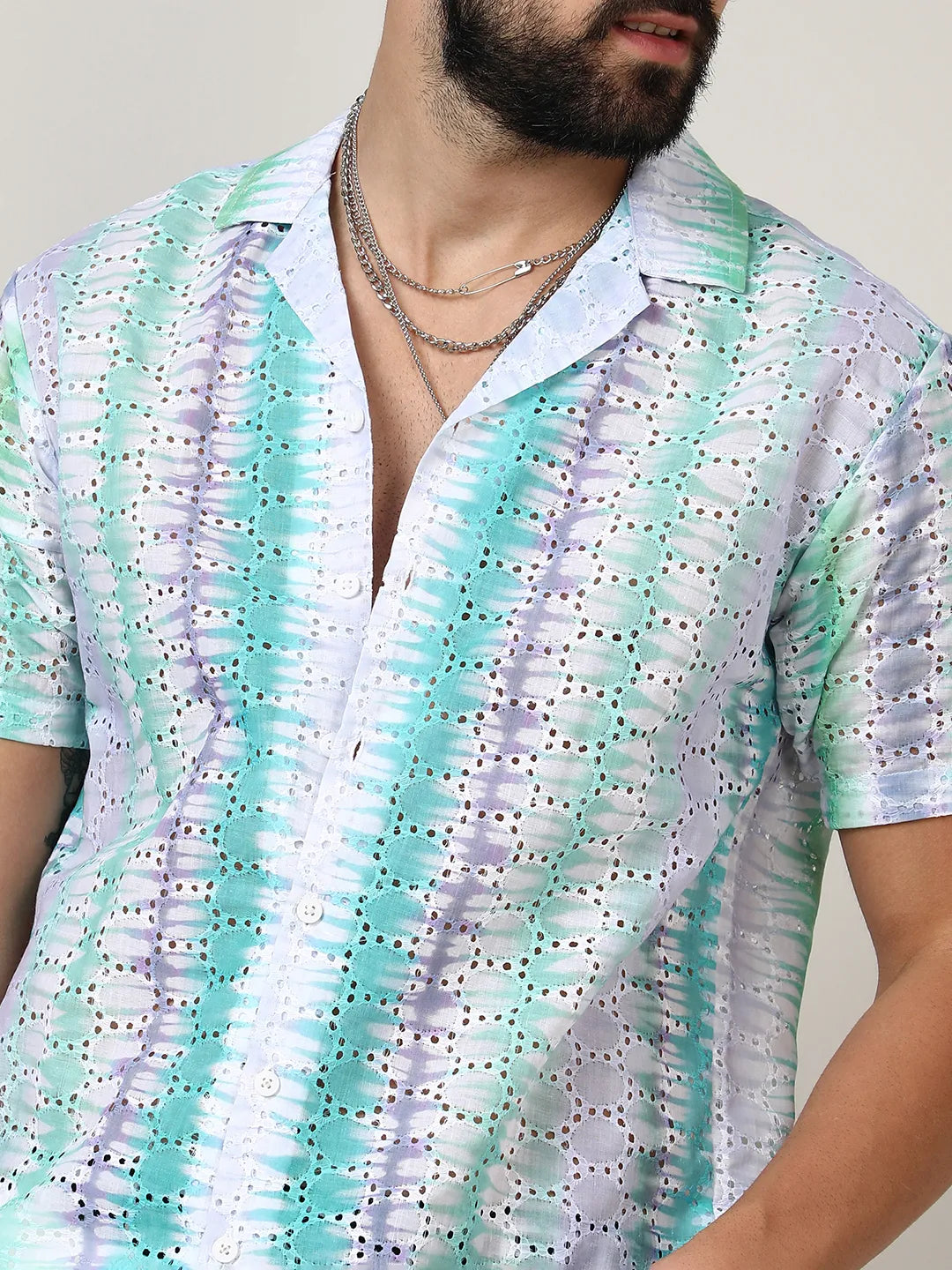 Horizontal Tie-Dye Shirt