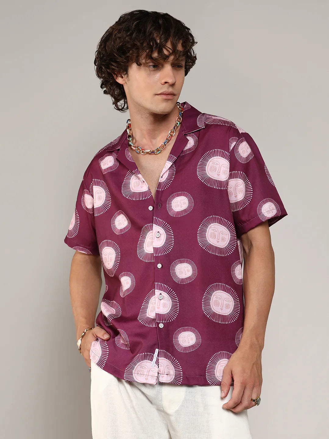 Relaxed Face Shirt