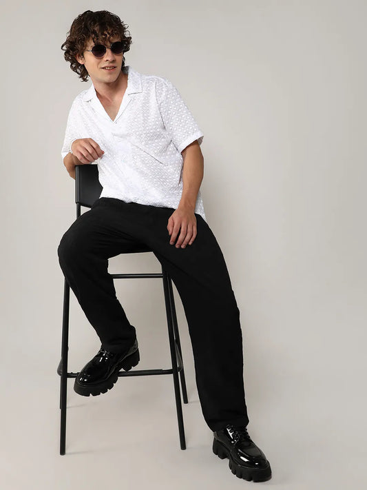 Embroidered Circular Shirt