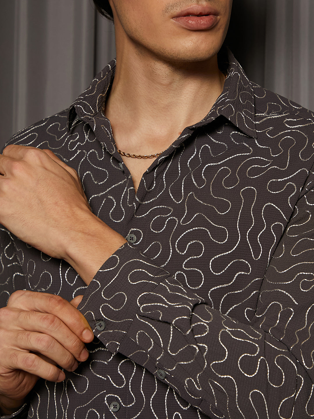 Fluid-Lined Shirt