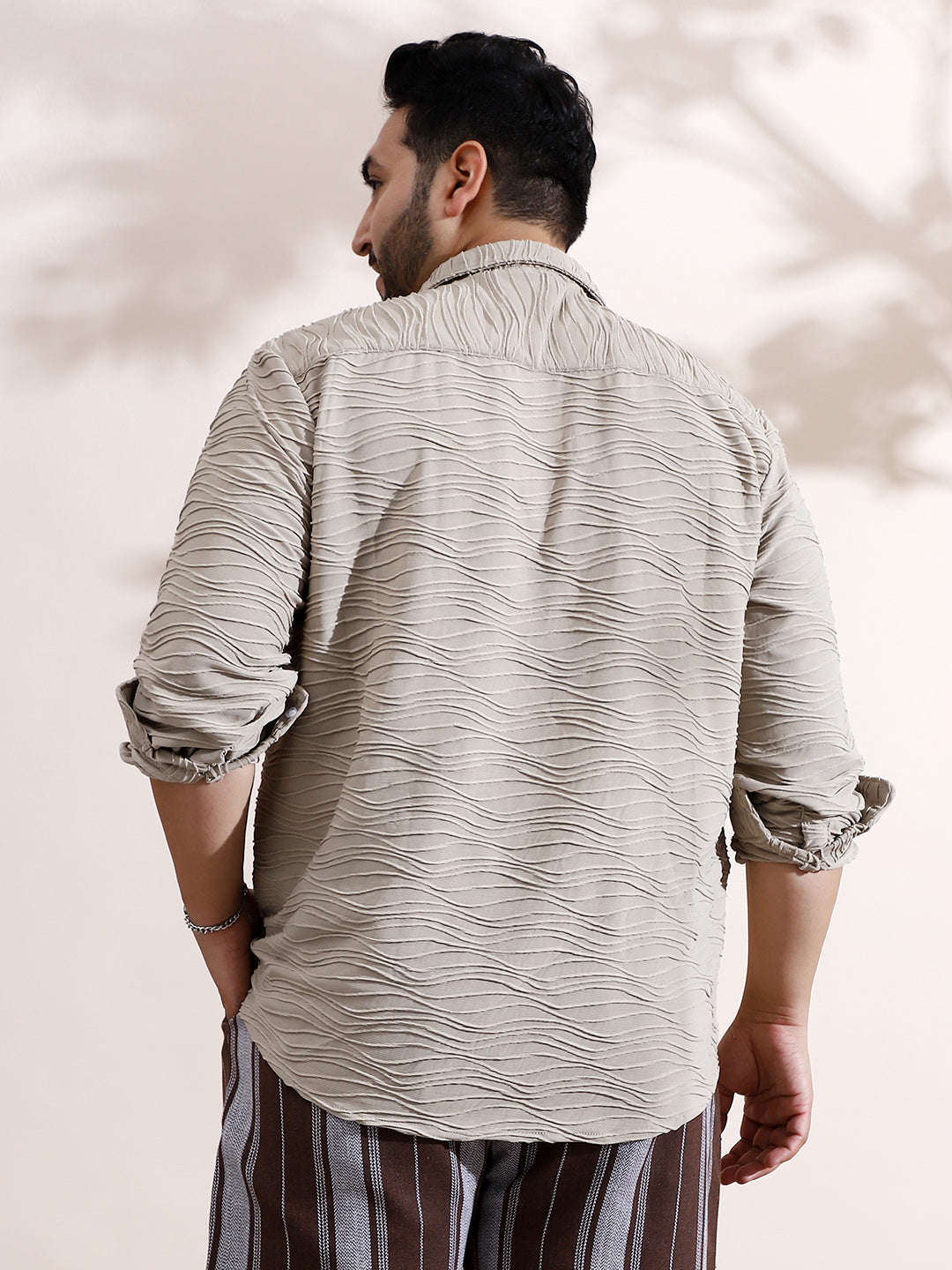 Self-Design Wave Shirt