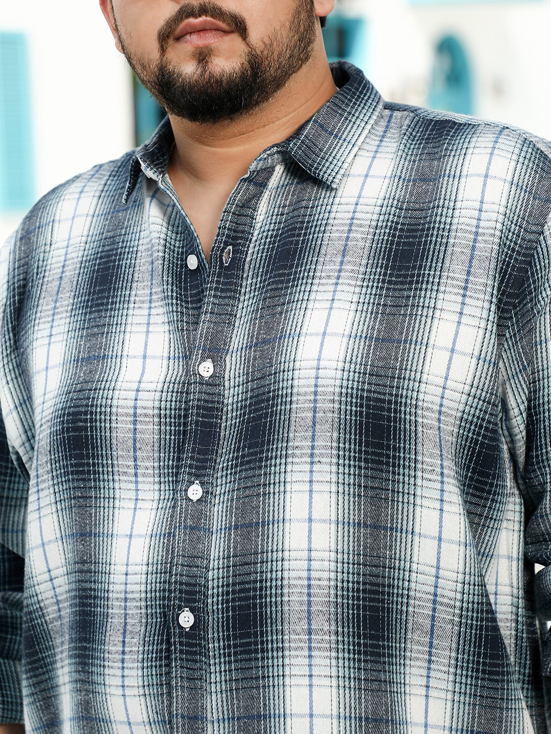 Ombre Buffalo Check Shirt