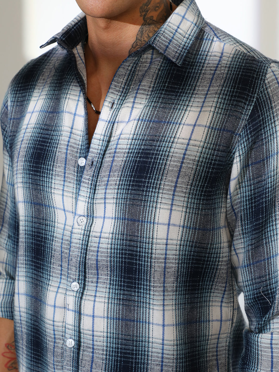 Ombre Buffalo Check Shirt