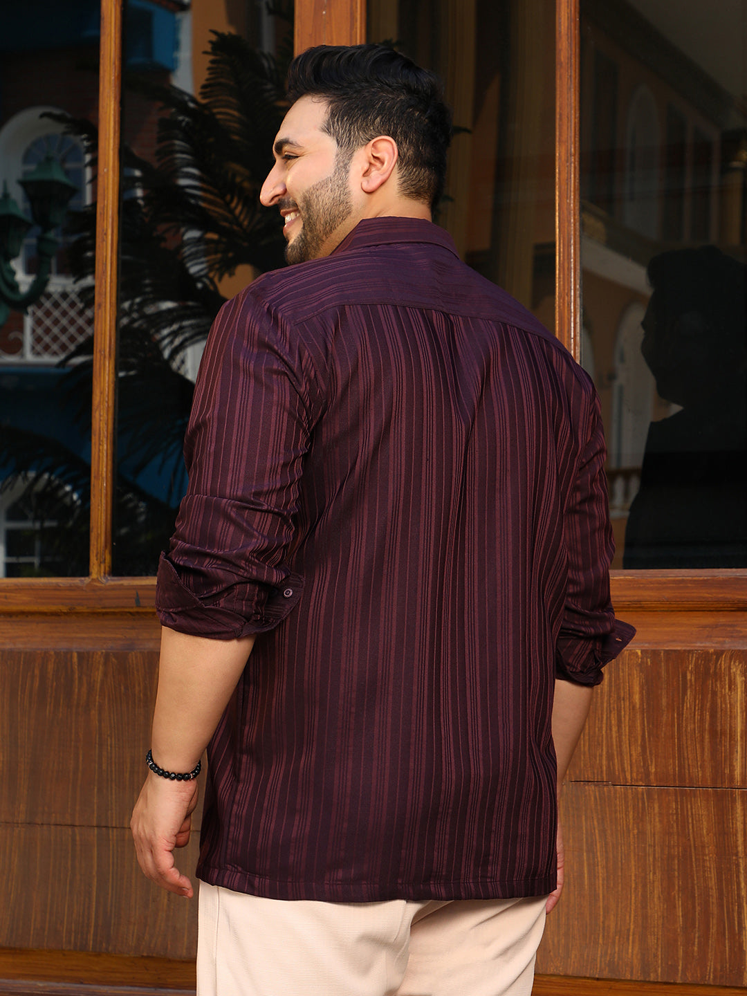 Multitrack-Striped Shirt