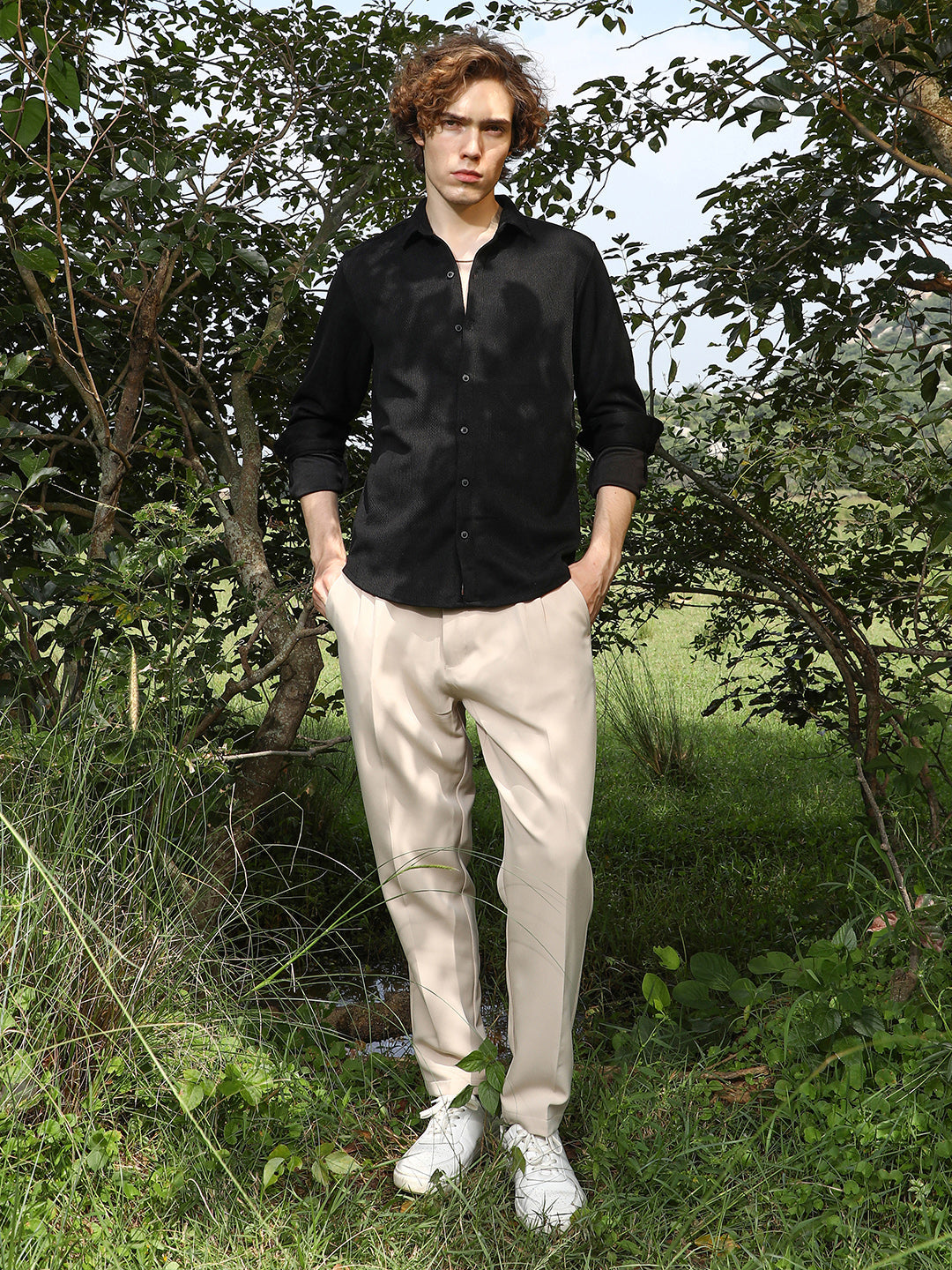 Solid Knit Shirt