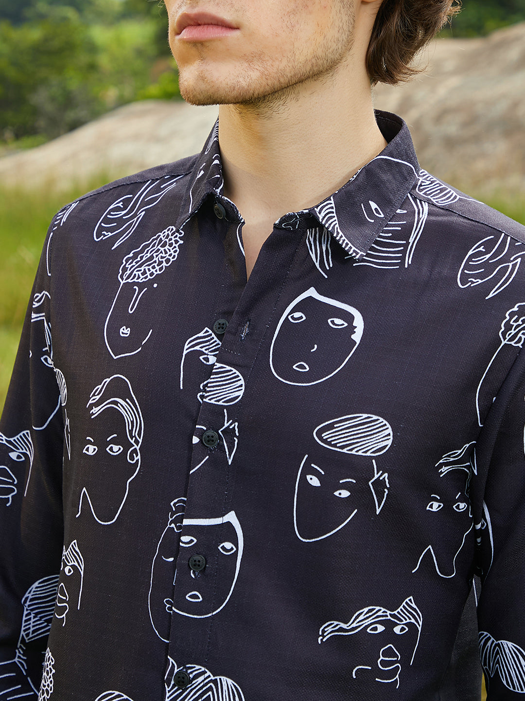Doodle Face Shirt