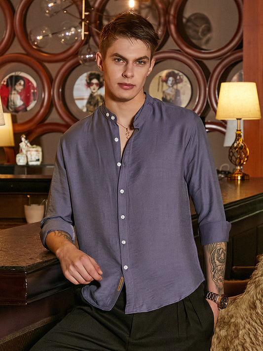 Breezy Mandarin Shirt