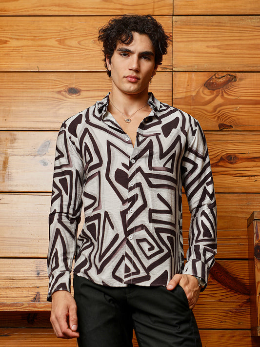 Abstract Breezy Shirt