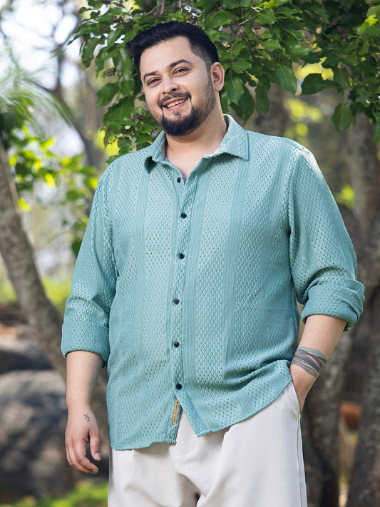 Marquise-Panel Tactile Shirt