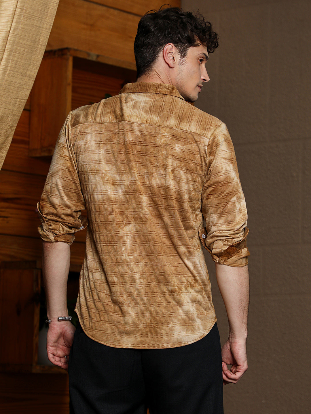 Dyed-Tactile Shirt