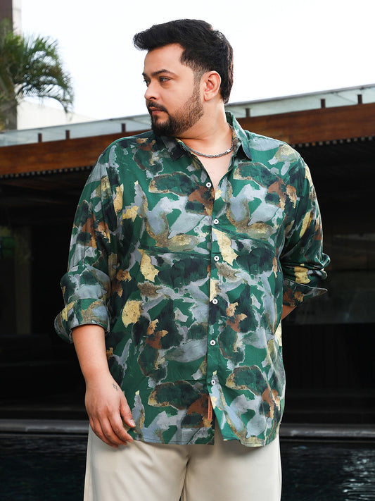 Botanical-Impression Shirt